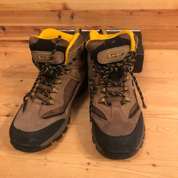 Women's Winter Hiking Boots Hi-Tec waterproof leather - Picture 8 of 14